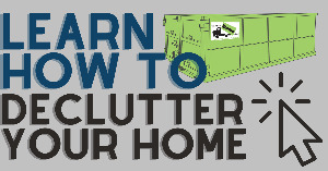 decluttering tips for your home infographic
